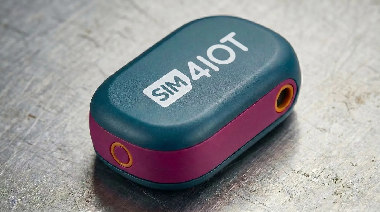 Asset-Tracker von SIM4IOT in Nahaufnahme.